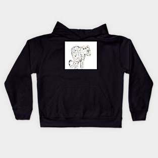 Simple leopard Kids Hoodie